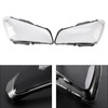 2011-2014 INFINITI QX56/QX80 2Pcs Front Headlight Lens Cover+Glue Clear Generic