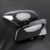 2011-2014 INFINITI QX56/QX80 2Pcs Front Headlight Lens Cover+Glue Clear Generic