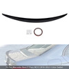 2016-2023 Mercedes Benz E Class W213 4 door Sedan Rear Spoiler Gloss Black Generic