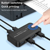 USB3.0 Switcher 2-Input 4-Output Printer Sharing Device Dual Computers Share