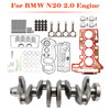 2009-2017 BMW N20 N26 2.0 Engine Overhaul Rebuild Kit Crankshaft/Conrods/Piston Kit/Gasket Generic