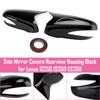 2009-2012 Lexus ES350 Side Mirror Covers Rearview Housing Black Generic 2009-2012 Lexus ES350 Side Mirror Covers Rearview Housing Black Generic