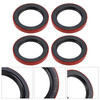 4PCS Oil Seal 3.125" X 4.506" For Dexter 010-056-00 10K 12K Heavy Duty 15K Axles Trailer Axle Bearing Seal
