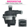 2019-2021 Jeep Cherokee Engine Auxiliary Water Pump 68259097AB Generic