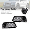 2018 2019 Audi Q5 SQ5 SUV 2* Fog Lamp Grille Black Generic