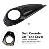2023-2025 Harley Touring Road Glide / Street Glide Dash Console Gas Tank Cover Black Carbon Generic 2023-2025 Harley Touring Road Glide / Street Glide Dash Console Gas Tank Cover Black Carbon Generic