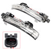 2007-2016 Volvo V40 S60 S80 V60 V70 Left+Right Wing Mirror LED Signal Indicator Light 31402415 31402416 Generic