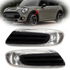 2014-2021 Mini Cooper Hatchback F55/G56 Direction Additional Turn Indicator Lamp White Left+Right 63137298347 63137298348 Generic