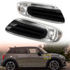 2016-2021 Mini Cooper Convertible F57 Direction Additional Turn Indicator Lamp White Left+Right 63137298347 63137298348 Generic