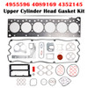 Cummins 15L ISX QSX Upper Cylinder Head Gasket Kit 4955596 4089169 4352145 Generic Cummins 15L ISX QSX Upper Cylinder Head Gasket Kit 4955596 4089169 4352145 Generic