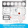 Cummins 15L ISX QSX Upper Cylinder Head Gasket Kit 4955596 4089169 4352145 Generic Cummins 15L ISX QSX Upper Cylinder Head Gasket Kit 4955596 4089169 4352145 Generic