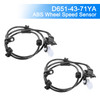 2007-2014 Mazda 2 DE DH Rear Left+Right ABS Wheel Speed Sensor D651-43-71YA Generic 2007-2014 Mazda 2 DE DH Rear Left+Right ABS Wheel Speed Sensor D651-43-71YA Generic