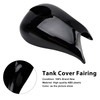 2009+ Touring Street Glide & Road Glide Stretched Tank Cover Fairing Black Generic 2009+ Touring Street Glide & Road Glide Stretched Tank Cover Fairing Black Generic