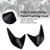 2020-2022 Triumph Street Triple 765 R/RS Side Frame Cover Panel Fairing Cowl Black Generic 2020-2022 Triumph Street Triple 765 R/RS Side Frame Cover Panel Fairing Cowl Black Generic