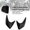 2020-2022 Triumph Street Triple 765 R/RS Side Frame Cover Panel Fairing Cowl Matte Black Generic