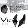 2020-2022 Triumph Street Triple 765 R/RS Lower Belly Pan Panels Guard Fairing Black Generic 2020-2022 Triumph Street Triple 765 R/RS Lower Belly Pan Panels Guard Fairing Black Generic