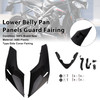 2020-2022 Triumph Street Triple 765 R/RS Lower Belly Pan Panels Guard Fairing Carbon Generic 2020-2022 Triumph Street Triple 765 R/RS Lower Belly Pan Panels Guard Fairing Carbon Generic