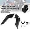 2020-2022 Triumph Street Triple 765 R/RS Lower Belly Pan Panels Guard Fairing Matte Black Generic 2020-2022 Triumph Street Triple 765 R/RS Lower Belly Pan Panels Guard Fairing Matte Black Generic