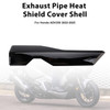 2022-2025 Honda ADV350 Exhaust Pipe Heat Shield Cover Shell Black Generic 2022-2025 Honda ADV350 Exhaust Pipe Heat Shield Cover Shell Black Generic