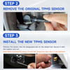 2021-2024 Tesla Model 3 Y S X 4Pcs Bluetooth TPMS Tire Pressure Sensor 1490701-01-B 1490701-01-C Generic