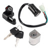 1978-1981 Honda XL250S XL500S Ignition Switch Lock Set, Helmet, Steering Lock, w/Keys 35010-428-020 Generic