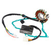 1989-1992 Suzuki LT160E QuadRunner 160 Magneto Coil Stator+Voltage Regulator+Gasket Assy 32101-02C00 Generic