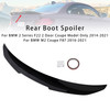 2016-2021 BMW M2 Coupe F87 Rear Boot Spoiler Gloss Black Generic