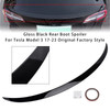 2017-2023 Tesla Model 3 Rear Boot Spoiler Gloss Black Generic
