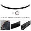 2017-2023 Tesla Model 3 Rear Boot Spoiler Gloss Black Generic