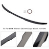 2020-ON BMW 4 Series G82 M4 Coupe Model Rear Boot Spoiler Gloss Black M4 Style Generic