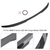 2020-ON BMW 4 Series G22 Coupe Model Rear Boot Spoiler Carbon Fiber Look M4 Style Generic