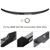 2020-2024 For BMW G83 M4 Convertible Rear Spoiler Carbon Fiber Look Generic