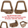 1993-2002 Camaro Firebird Convertible Tan Seat Belt Shoulder Guides HT7203/7202 Generic