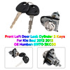 2012-2013 Kia Soul Front Left Door Lock Cylinder 2 Keys 81970-2KC00 Generic