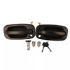 2002-2006 GMC Jimmy Sierra Sonoma Yukon Exterior Door Handle & 2 Door Lock Set & 2 SAME KEYS