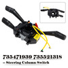 Steering Column Switch Complete for Fiat Punto Evo Abarth 735471939 735521318