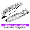 2002-2006 Mercedes-Benz W220 W215 CL55 CL500 CL600 Pair Side Mirror Turn Signal Light A2208200521 A2208200621 Generic