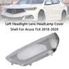 2018-2020 Acura TLX 2.4L 3.5L Left Headlight Lens HeadLamp Cover Shell Clear Generic