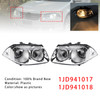 2006-2011 VW Bora GLI Left+Right Headlight Lamp 1JD941017 1JD941018 Black Generic