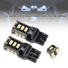 2*ELLA LED W21/5W Retrofit 7443W Wedge 12V 3W W3x16q 6000K
