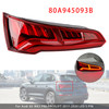 2017-2020 Audi Q5 MK2 PRE-FACELIFT LED 5 PIN Left Rear Tail Light Lamp LED 80A945093B Generic