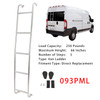 2014-2025 Dodge Ram ProMaster High Roof Stainless Steel 5-Step Van Ladder 093PML Generic