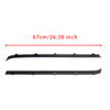 1987-1991 Suburban V1500 R1500 4PCS Car Window Weatherstrip Molding Trim Belt+2 Window Seals Generic
