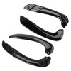 2008-2016 Renault Megane 3 Front Left+Right Side Inner Door Handle Base+Cover Set Generic