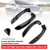 2009-2015 Renault Fluence Front Left+Right Side Inner Door Handle Base+Cover Set Generic
