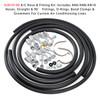 42810100 A/C Hose & Fitting Kit AN6/AN8/AN10 Hoses, Straight & 90° Fittings, O-Rings, Band Clamps & Grommets For Custom Air Conditioning Lines