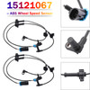 2007-2014 Cadillac Escalade ESV EXT Rear Left and Right 2*ABS Wheel Speed Sensor 15121067 Generic