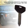 1997-1999 JEEP WRANGLER Ignition & Door Key 4746316 Generic
