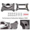 2044 One Natural Aluminum Performance Carburetor Adapter 2044