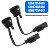 BMW E63 E64 645Ci 650i 2pcs Windshield Washer Nozzle Spray Jet 61667054445 Generic